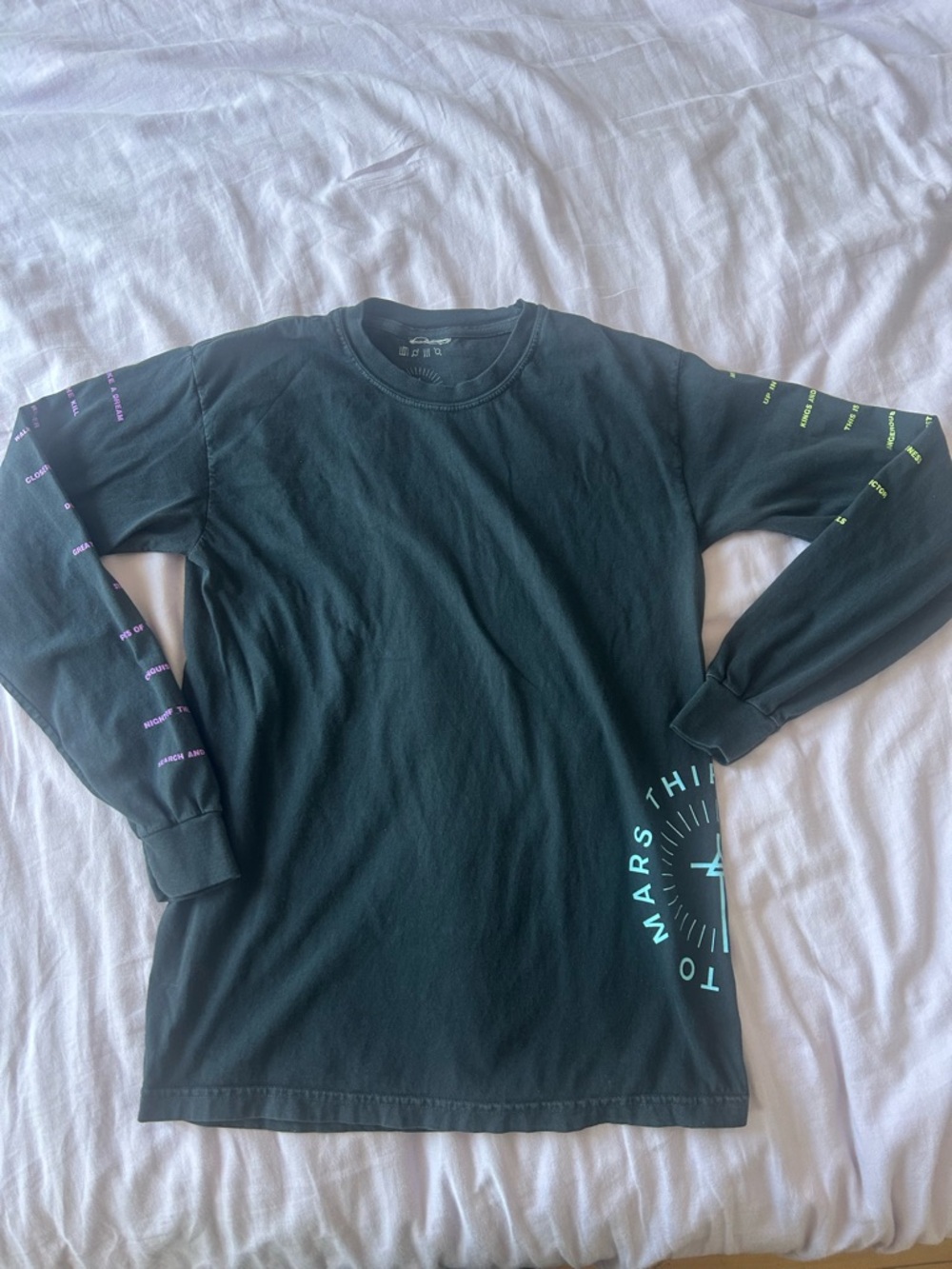 30 Seconds to Mars Monolith Tour 2018 long sleeve T-Shirt